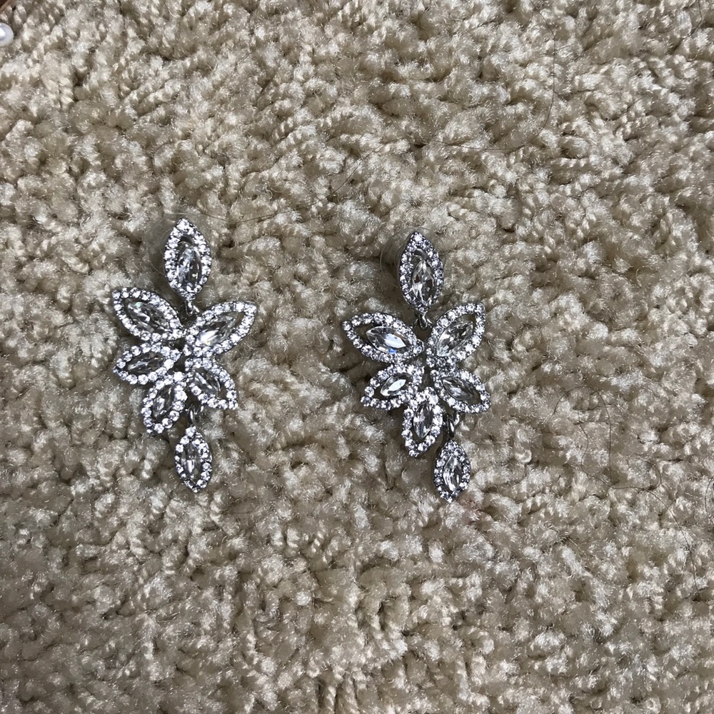 crystal dangle earrings